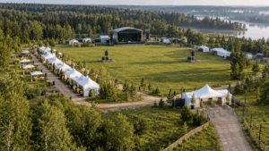 как спланировать расстановку шатров на фестивале